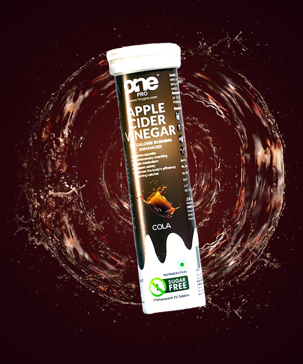 Apple Cider Vinegar Cola Flavoured Effervescent Tabs